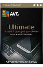 Cheap Antivirus AVG Ultimate Protection + PC Tuneup- AVG's Most Poweful Software - Latest Edition - InterSecure 