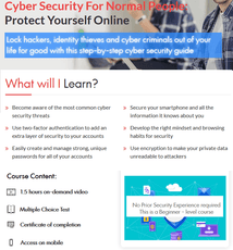 Cheap Antivirus Cyber Security Course For Normal People: How To Protect Yourself Online - InterSecure 